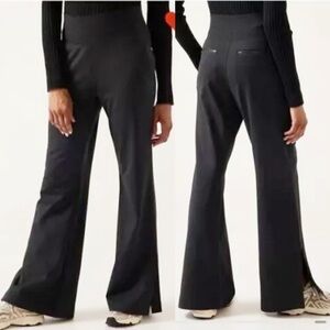 Athleta Black Boot-Cut Flare Pants